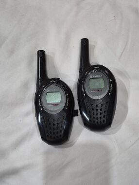 Cobra MicroTALK Black Portable Walkie Talkies - Pair Gorpcore